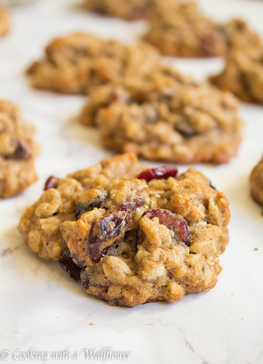 Oatmeal Cranberry Cookies
 Chewy Cranberry Oatmeal Cookies Cooking with a Wallflower