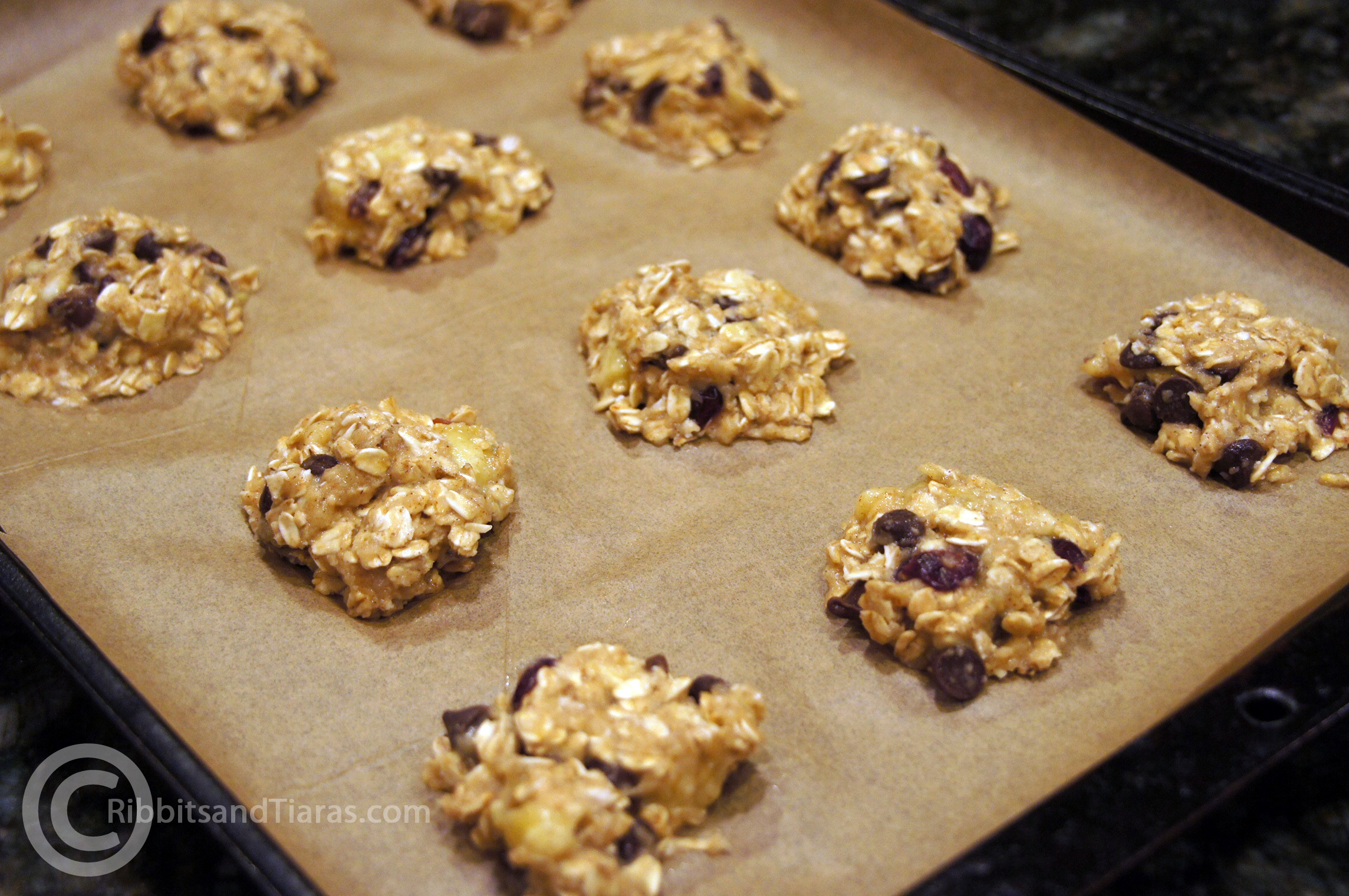 Oatmeal Cranberry Cookies
 Banana Cranberry Oatmeal Cookies no egg – no flour no