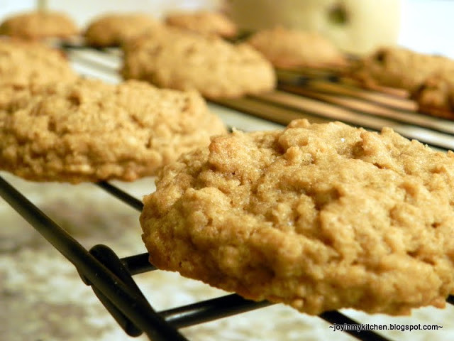 Oatmeal Molassas Cookies
 Finding Joy in My Kitchen Soft Oatmeal Molasses Cookies