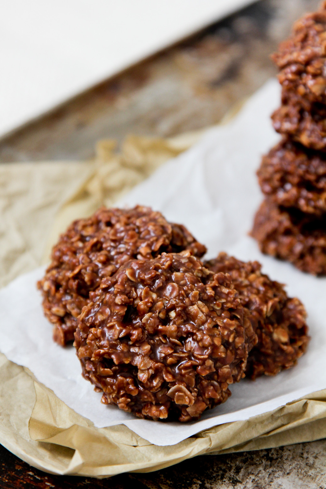 Oatmeal No Bake Cookies
 Life Made Simple No Bake PB Chocolate Oatmeal Cookies