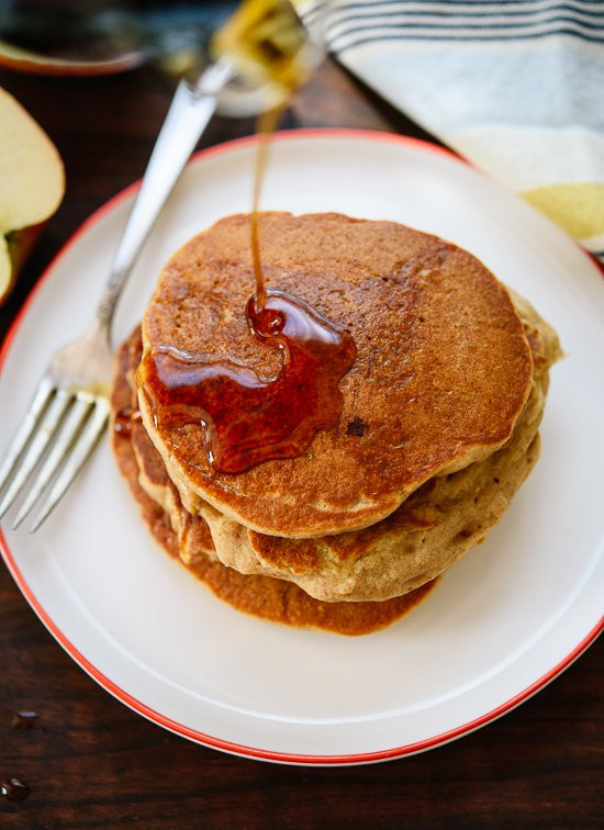 Oatmeal Pancakes Recipe
 Apple Oatmeal Pancakes Cookie and Kate