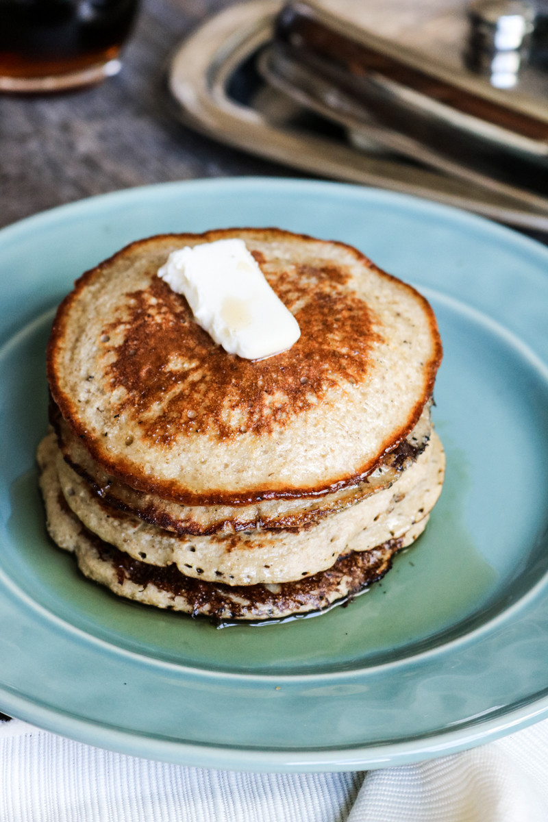 Oatmeal Pancakes Recipe
 Banana Oat Pancakes Healthy Blender Oatmeal Pancake Recipe