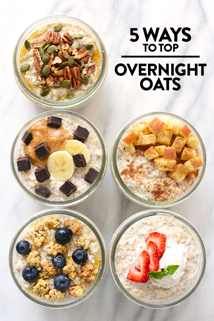 Oatmeal Recipe For Breakfast
 5 Ways to Top Your Overnight Oats Vanilla Bean Overnight