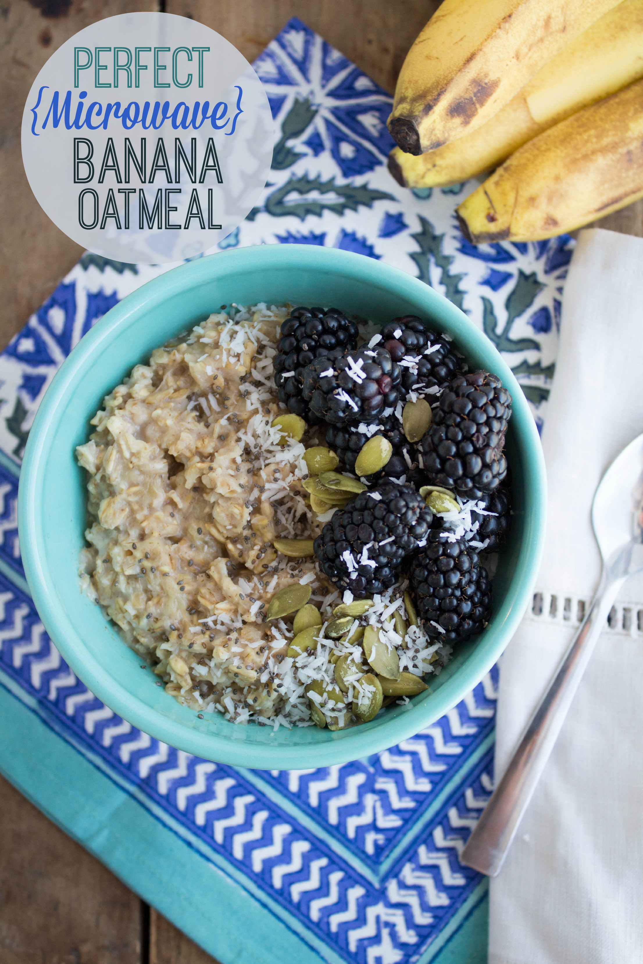 Oatmeal Recipe For Breakfast
 Perfect Microwave Banana Oatmeal Recipe