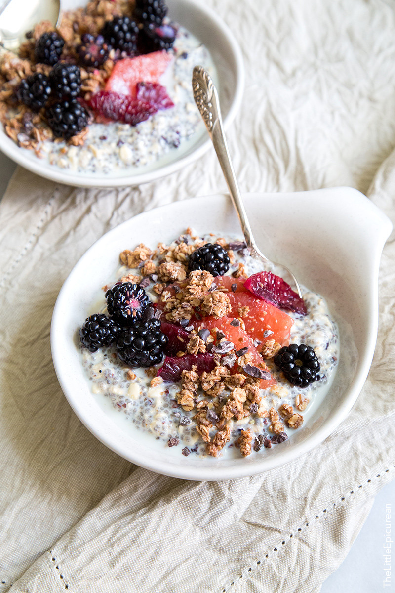 Oatmeal Recipe For Breakfast
 Chia Oatmeal Breakfast Bowl The Little Epicurean