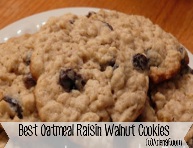 Oatmeal Walnut Cookies
 Best Oatmeal Raisin Walnut Cookies Recipe Virtual Cookie