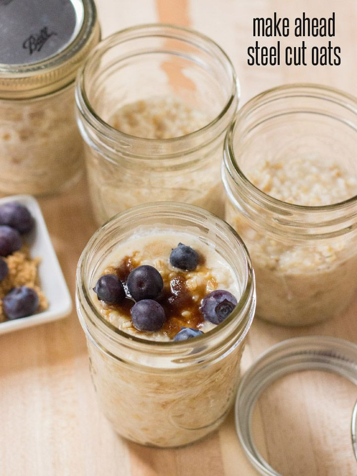 Oats For Breakfast
 Make Ahead Steel Cut Oats for Breakfast All Week