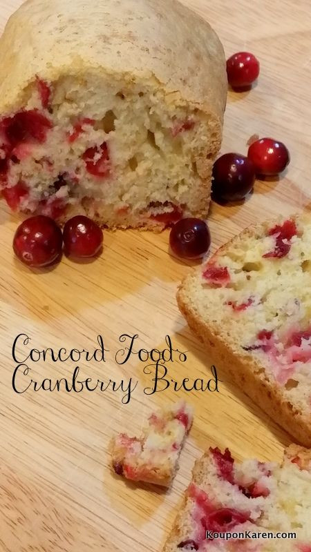 Ocean Spray Cranberry Bread
 111 best Recipe Ideas with Concord Foods images on