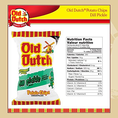 Old Dutch Potato Chips
 Amazon Old Dutch Potato Chips Ketchup 40 Grams 1 4