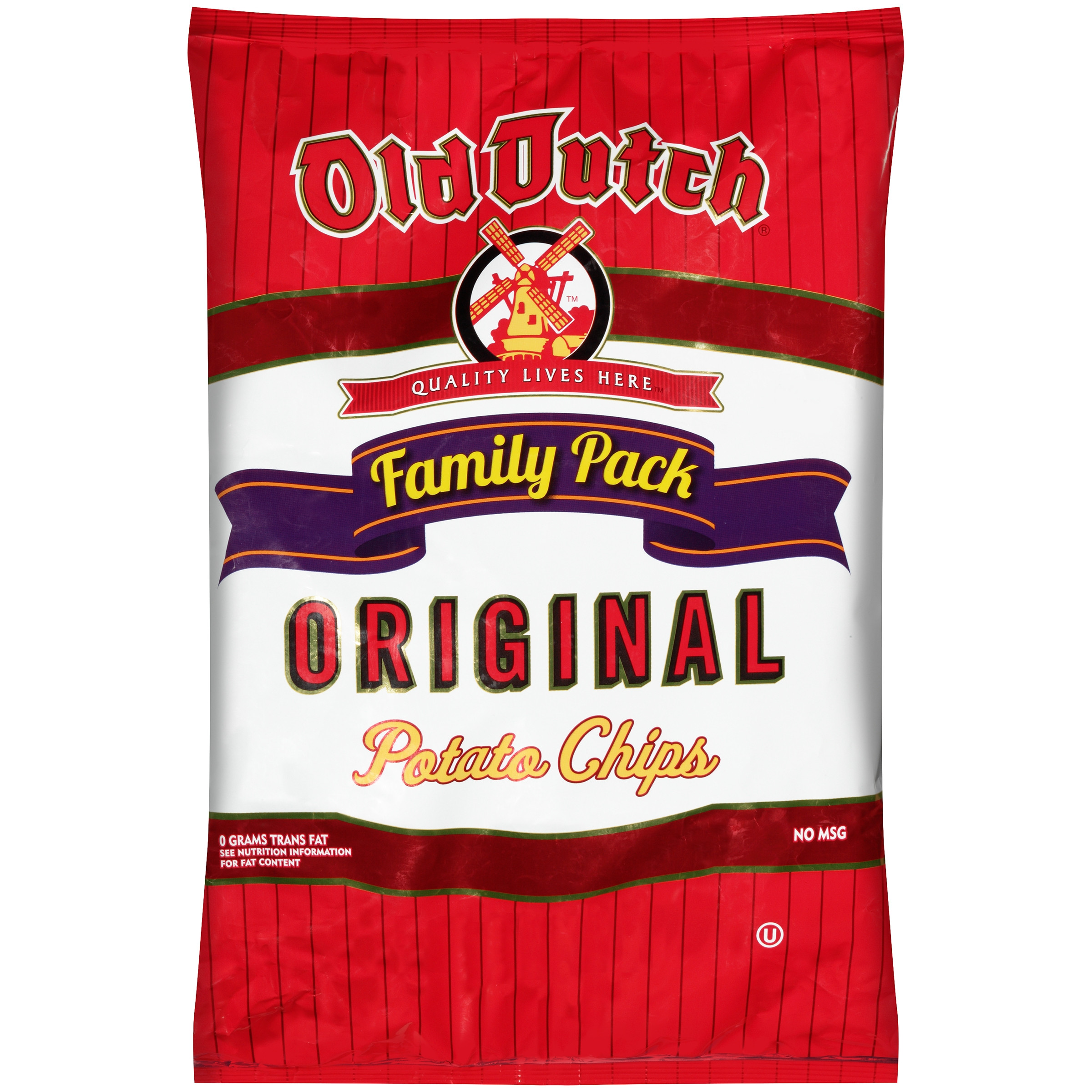 Old Dutch Potato Chips
 Old Dutch Ripples ion Blossom Potato Chips 8 oz Bag