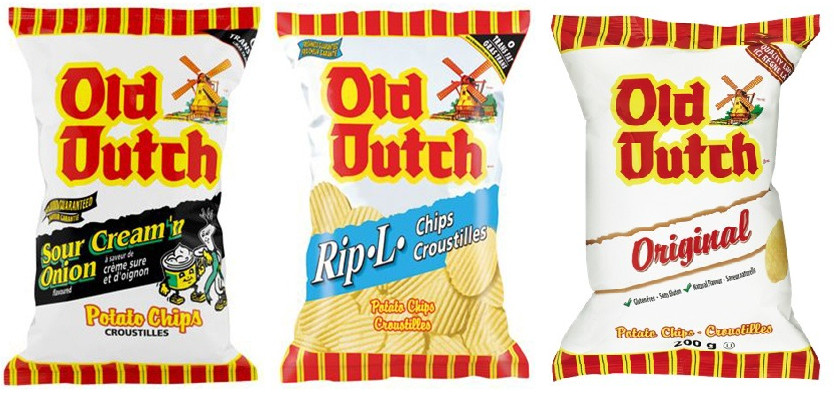 Old Dutch Potato Chips
 Contest Enter to Win a $200 Restaurant Gift Card or 1 of