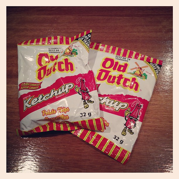 Old Dutch Potato Chips
 Blogmas Day 1 Tutus & Ketchup Crisps