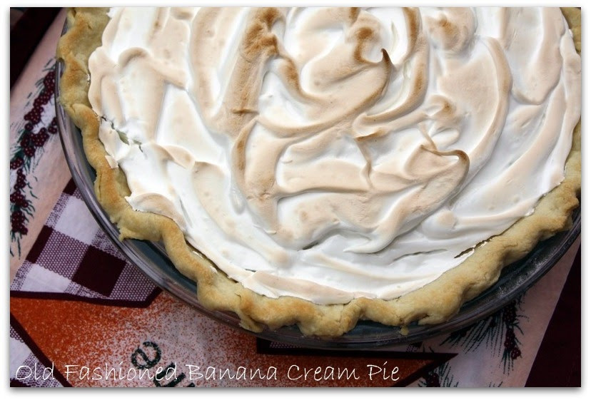 Old Fashioned Banana Cream Pie
 Mommy s Kitchen Recipes From my Texas Kitchen Old