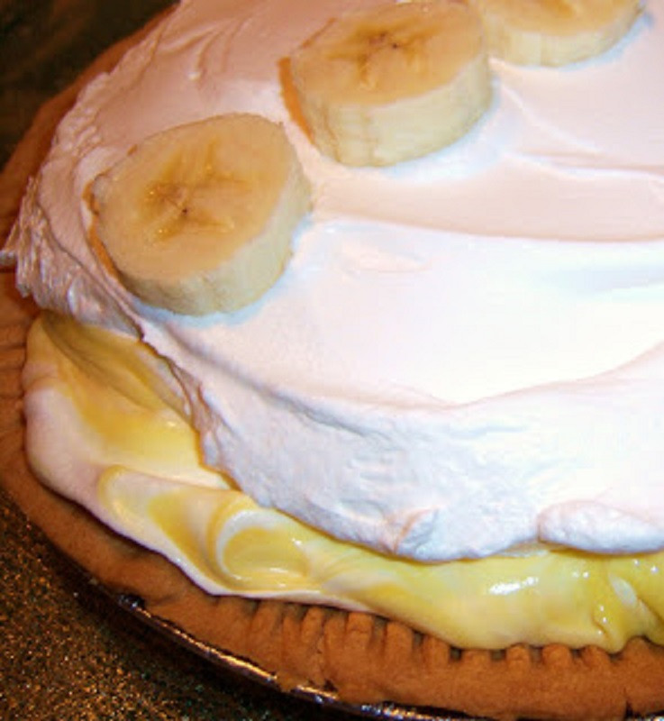 Old Fashioned Banana Cream Pie
 Old Fashioned Banana Cream Pie