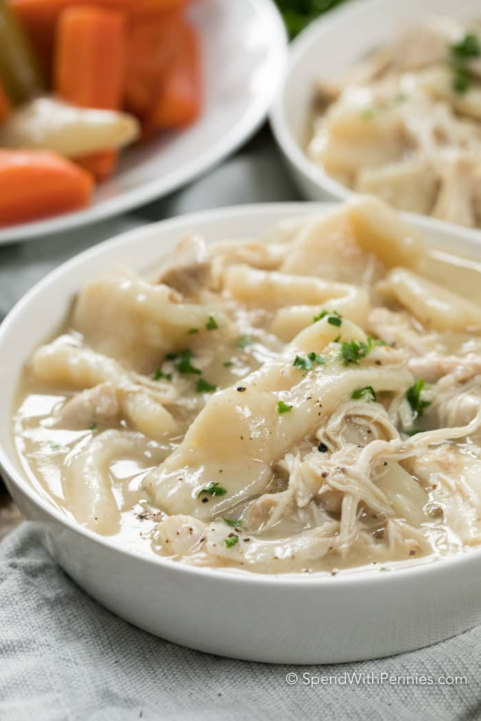 Old Fashioned Chicken And Dumplings Recipe
 Old Fashioned Chicken and Dumplings Spend With Pennies