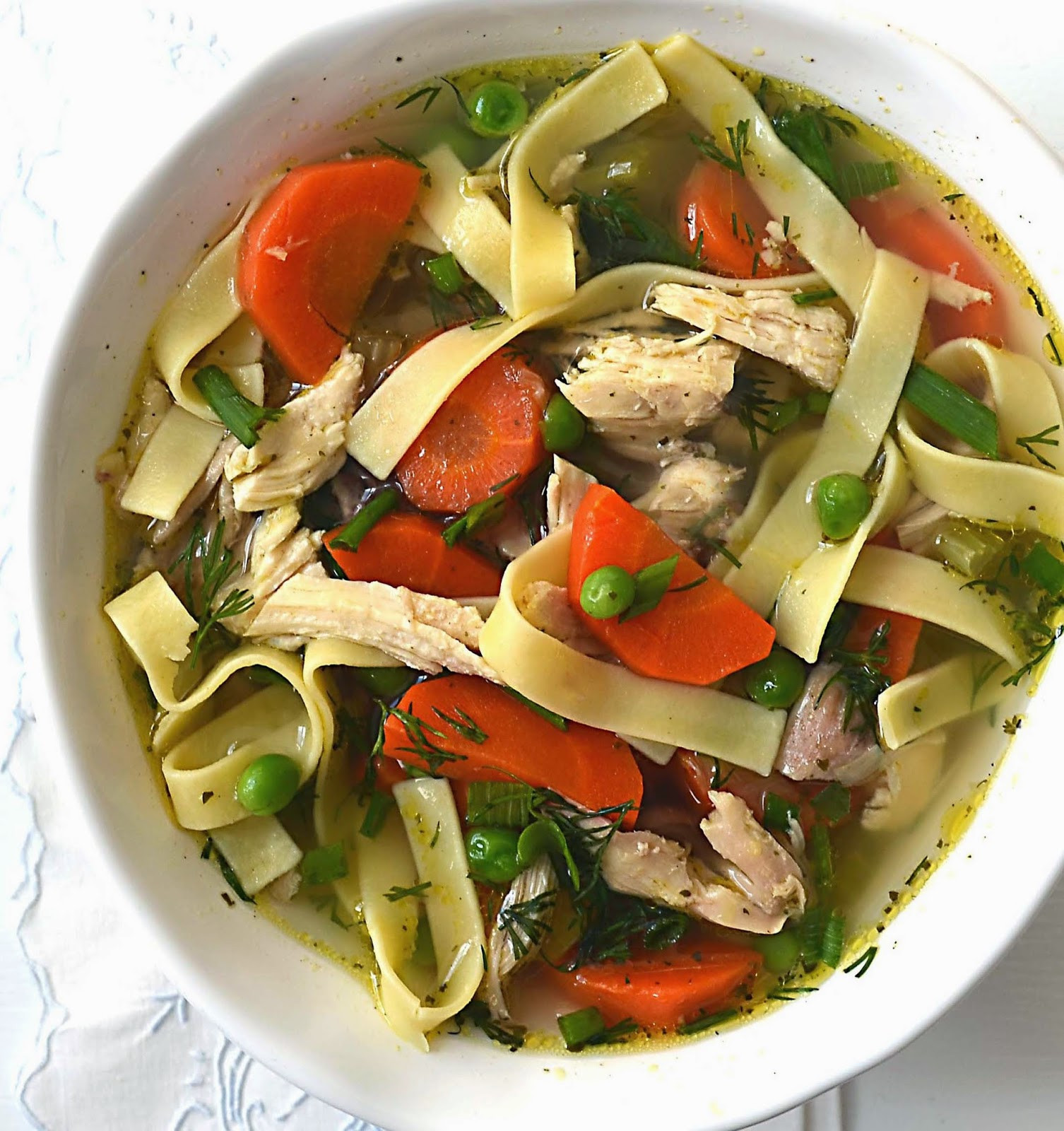 Old Fashioned Chicken Noodle Soup
 Sew French Old Fashioned Chicken Noodle Soup