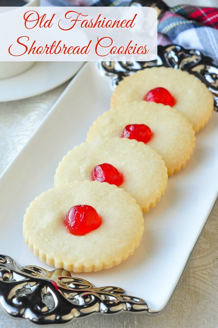 Old Fashioned Christmas Cookies
 Old fashioned Shortbread Cookies simple buttery perfection