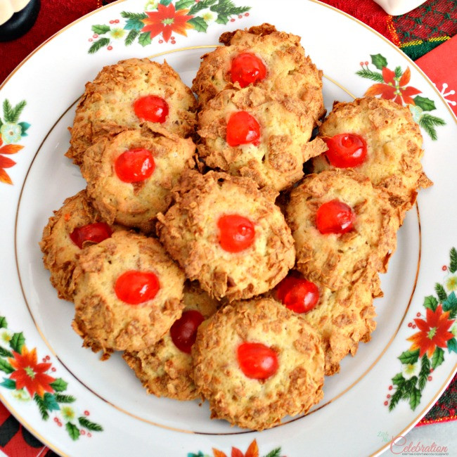 Old Fashioned Christmas Cookies
 Cherry Winks – An Old Fashioned Cookie Little Miss