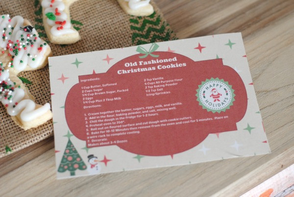 Old Fashioned Christmas Cookies
 Holiday Treats Old Fashioned Christmas Cookies & Free