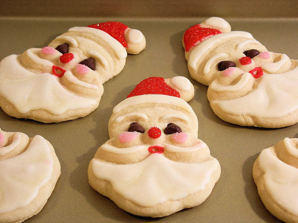 Old Fashioned Christmas Cookies
 Old Fashioned Jolly Santa Sugar & Spice Cookies Wicked