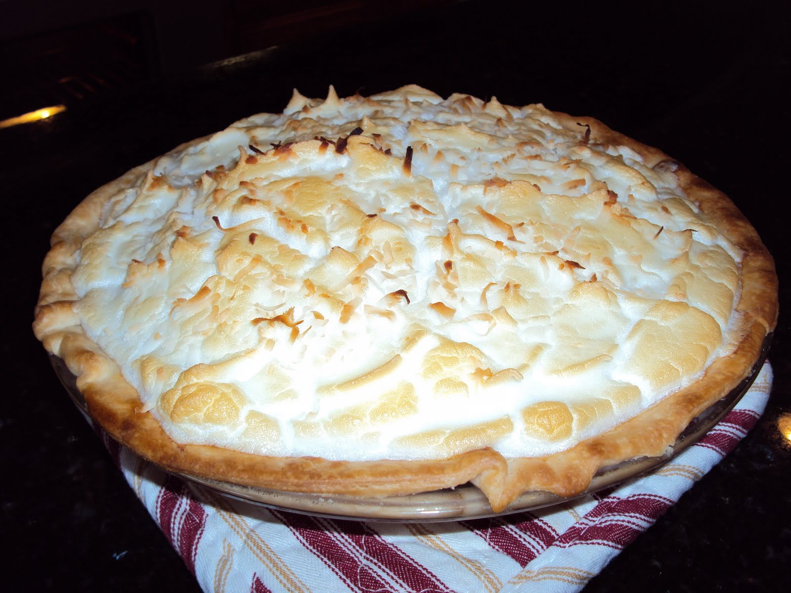 Old Fashioned Coconut Cream Pie
 3 girls me and a recipe Old fashioned Coconut Cream Pie