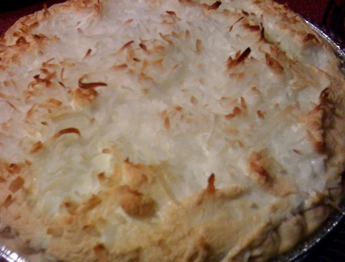 Old Fashioned Coconut Cream Pie
 Sweet Tea and Cornbread Old Fashioned Coconut Cream Pie