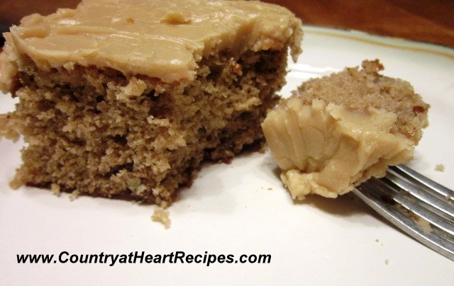 Old Fashioned Spice Cake Recipe
 Country at Heart Recipes Spiced Nut Cake with Penuche