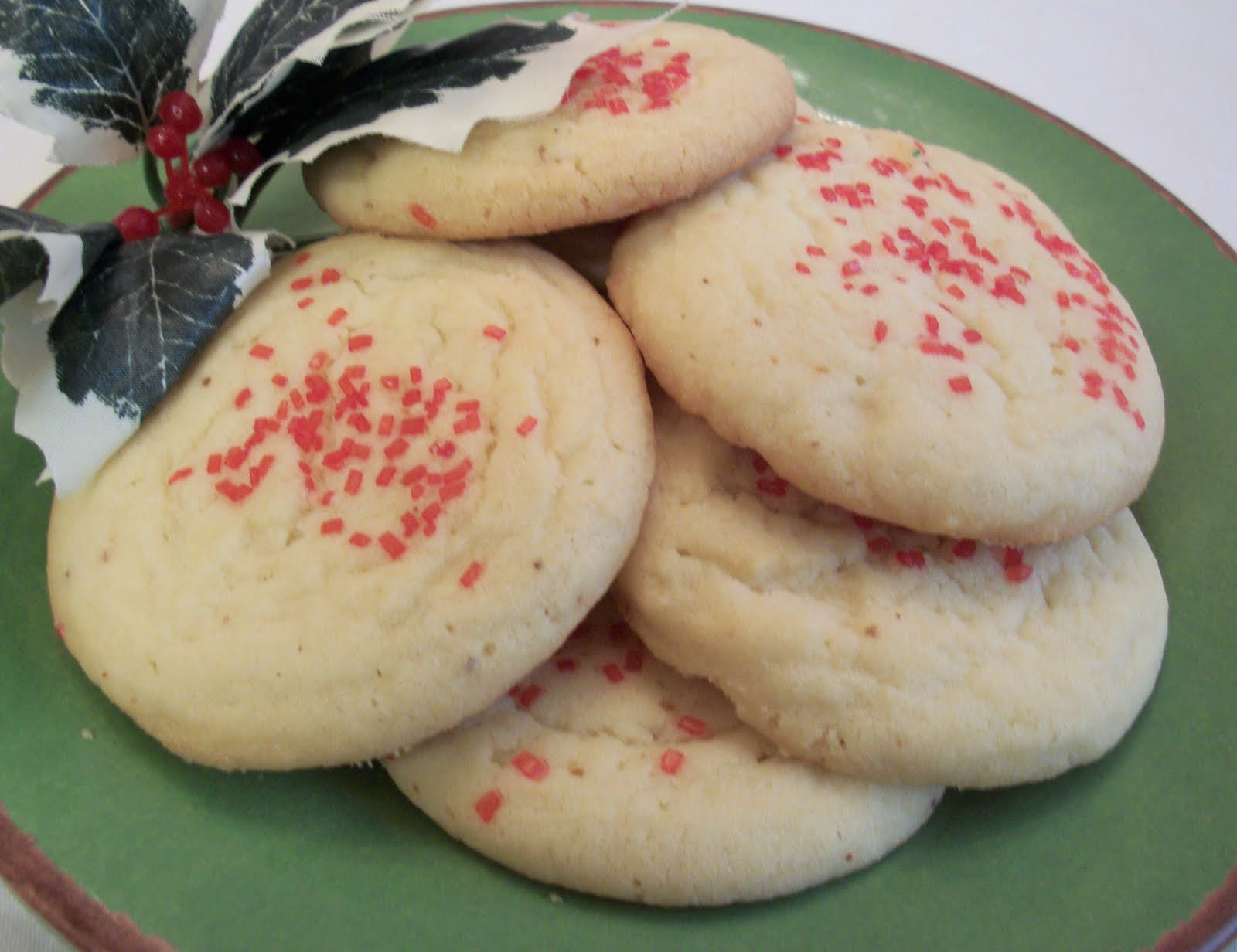 Old Fashioned Sugar Cookies
 The Big Green Bowl Old Fashioned Sugar Cookies