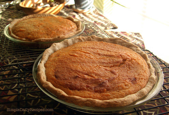 Old Fashioned Sweet Potato Pie
 Sweet Potato Pie Recipe from Somewhere Else Simple Daily