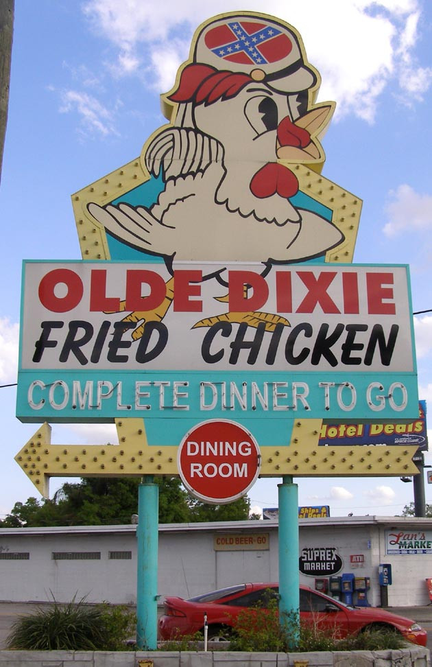 Olde Dixie Fried Chicken
 Florida Signs