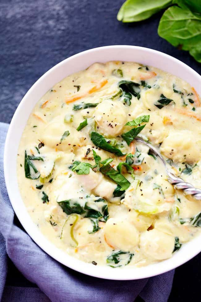 Olive Garden Chicken Gnocchi Soup
 Creamy Chicken Gnocchi Soup Olive Garden Copycat