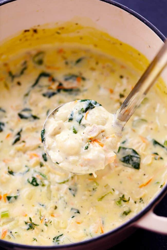 Olive Garden Chicken Gnocchi Soup
 Creamy Chicken Gnocchi Soup Olive Garden Copycat