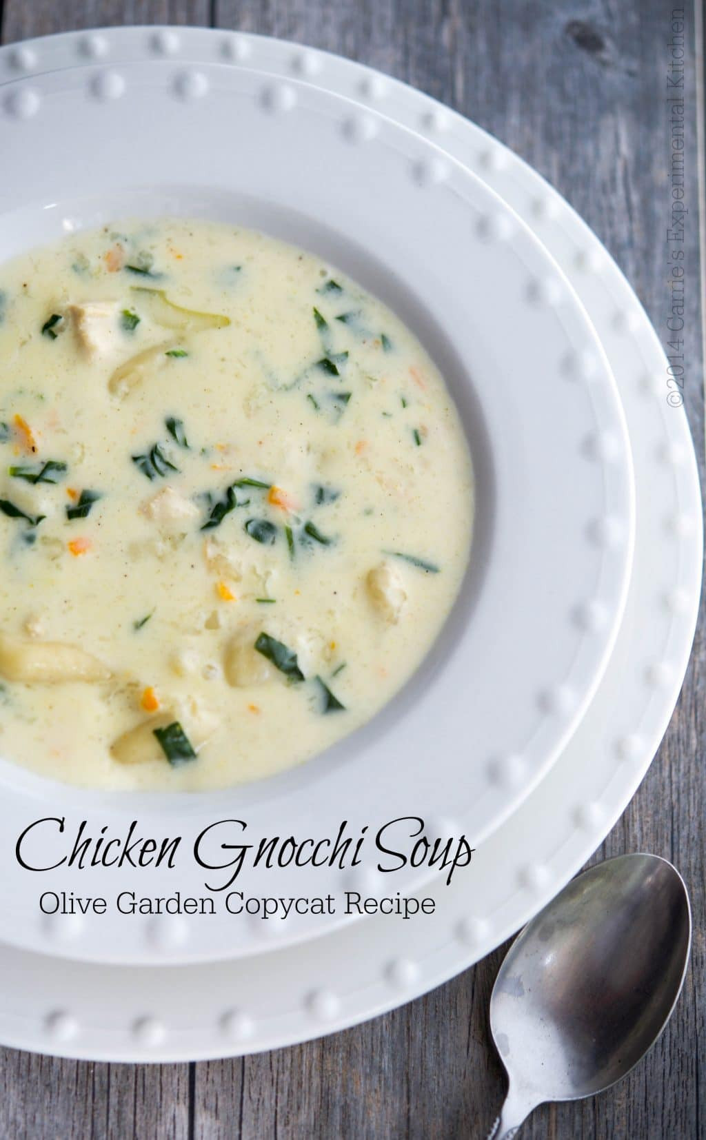 Olive Garden Chicken Gnocchi Soup
 Olive Garden Chicken Gnocchi Soup Copycat Carrie’s