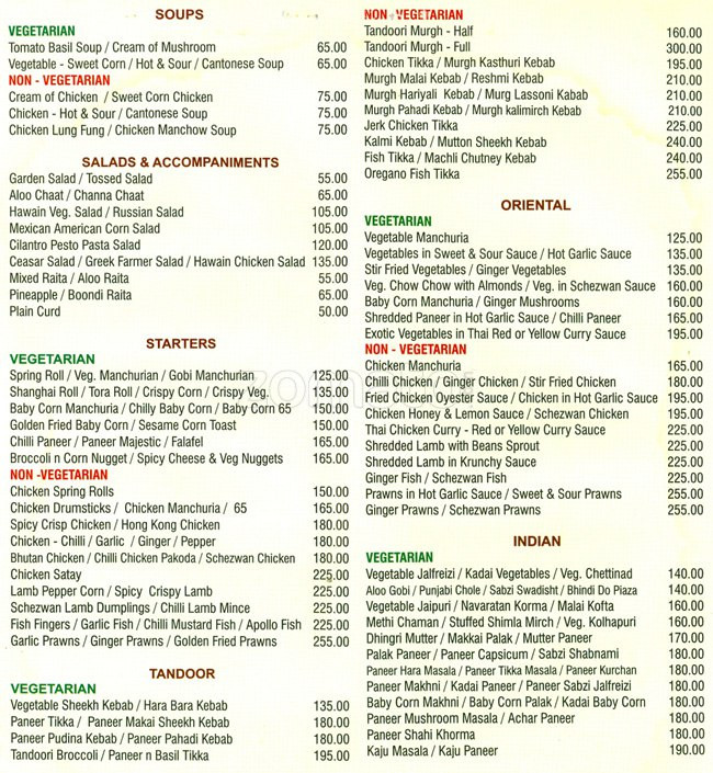 Olive Garden Dinner Menu
 Olive Garden Menu Menu for Olive Garden Hitech City