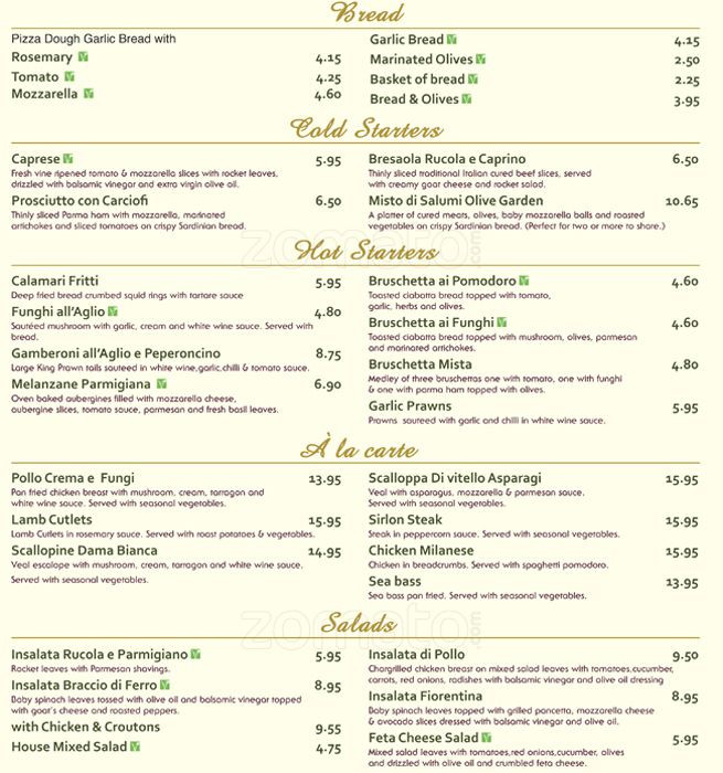 Olive Garden Dinner Menu
 Olive Garden To Go Menu Garden for your Inspiration