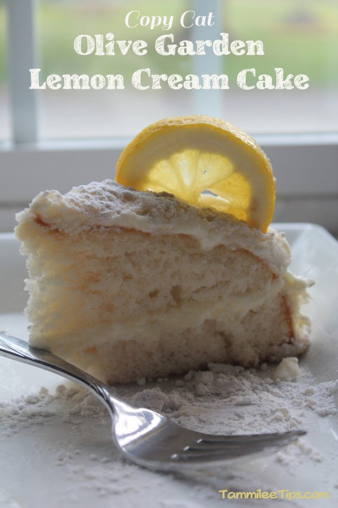 Olive Garden Lemon Creme Cake Recipe
 Copy Cat Olive Garden Lemon Cream Cake Recipe