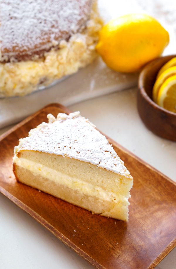 Olive Garden Lemon Creme Cake Recipe
 Copycat Olive Garden Lemon Cream Cake • Food Folks and Fun