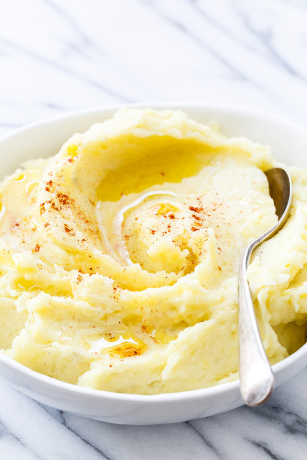 Olive Oil Mashed Potatoes
 Olive Oil Mashed Potatoes