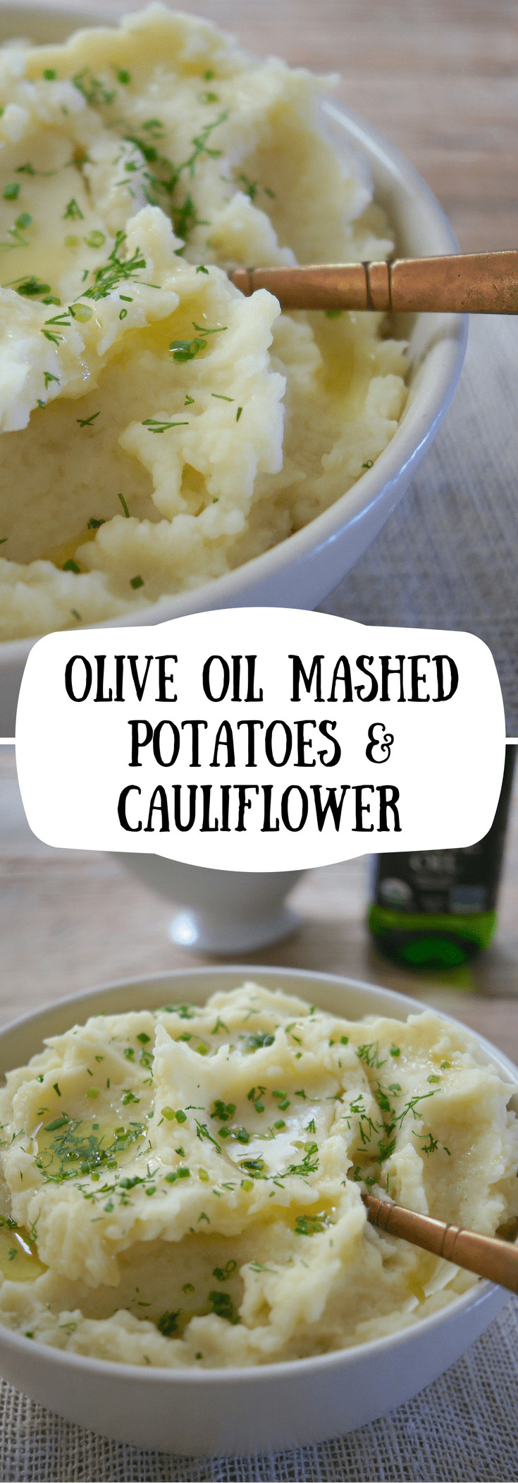 Olive Oil Mashed Potatoes
 Olive Oil Mashed Potatoes and Cauliflower a Healthy Vegan