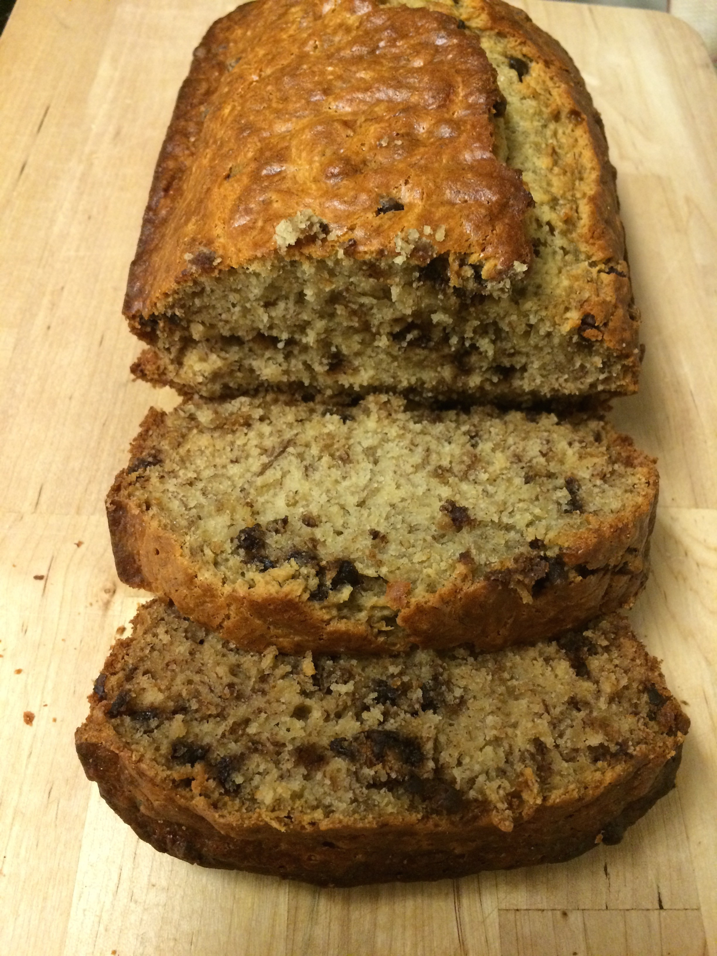 One Bowl Banana Bread
 e Bowl Chocolate Chip Banana Bread