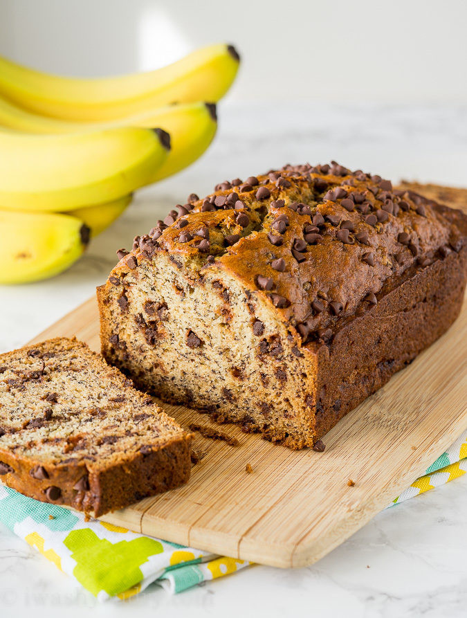 One Bowl Banana Bread
 e Bowl Chocolate Chip Banana Bread I Wash You Dry