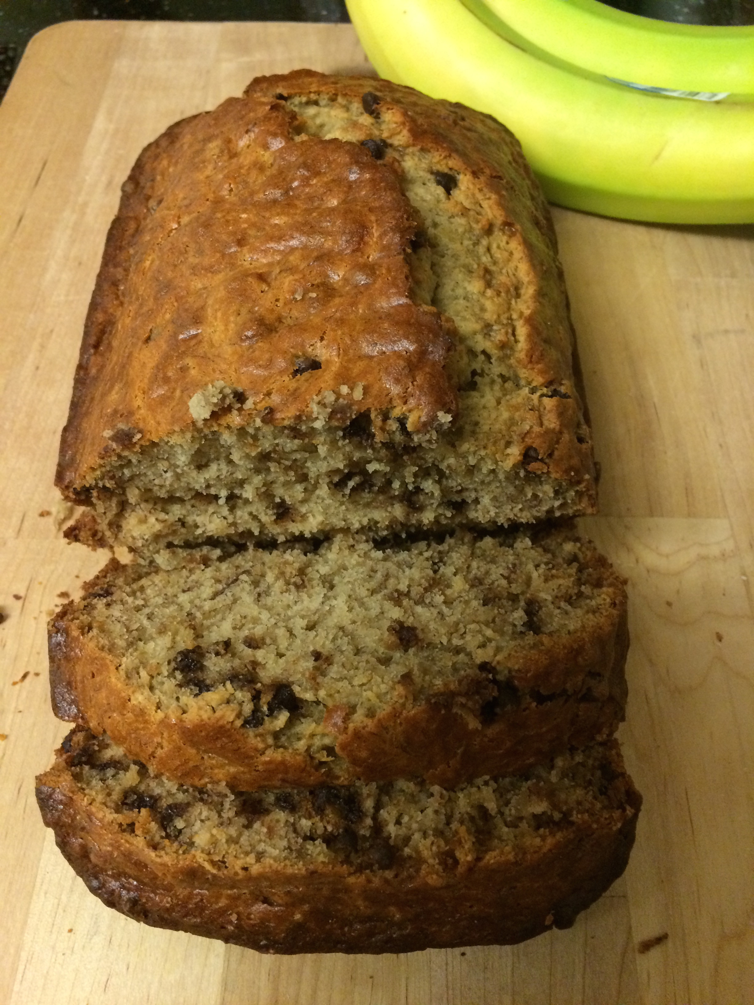 One Bowl Banana Bread
 e Bowl Chocolate Chip Banana Bread