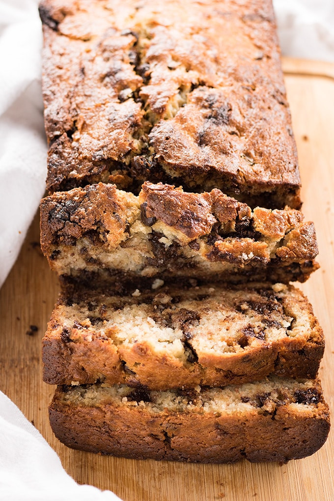 One Bowl Banana Bread
 e Bowl Chocolate Chip Banana Bread The Salty Marshmallow