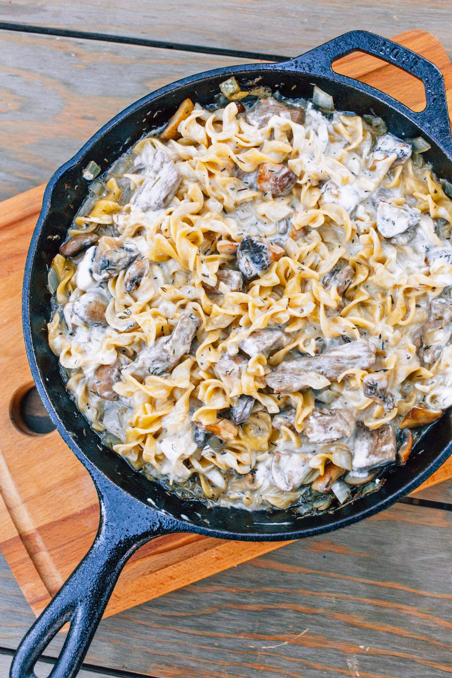 One Pot Beef Stroganoff e Pot Beef Stroganoff Fresh f The Grid