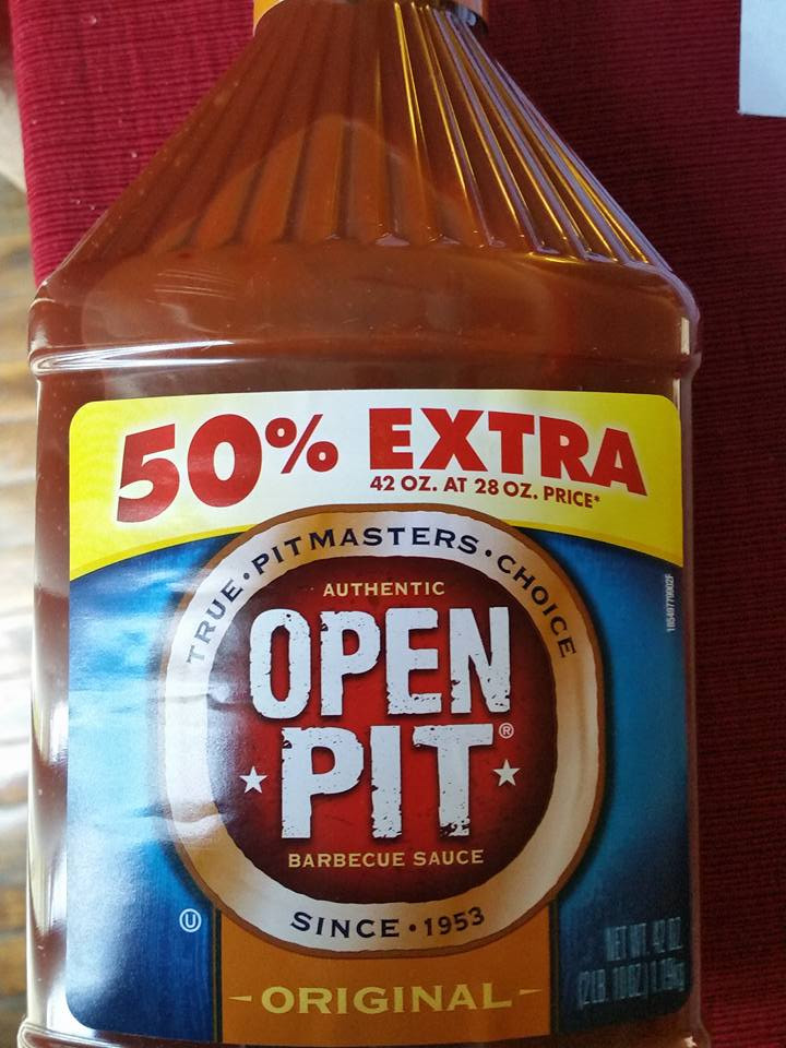Open Pit Bbq Sauce
 Friday Foo Fragments…