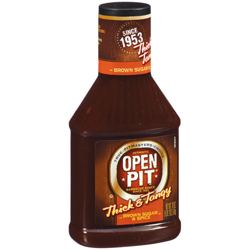 Open Pit Bbq Sauce
 My Brands Open Pit Thick & Tangy Brown Sugar and Spice 18 oz