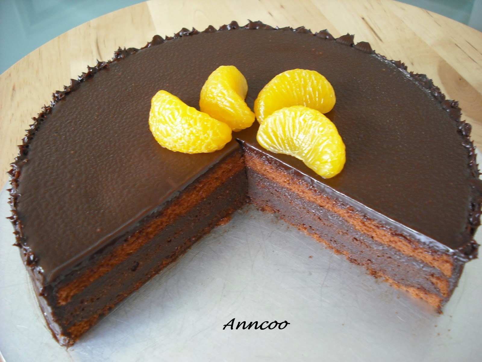 Orange Chocolate Cake
 Orange Chocolate Cake Anncoo Journal