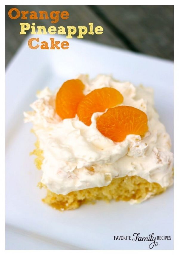 Orange Pineapple Cake
 Orange Pineapple Cake