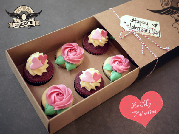 Order Cupcakes Online
 Be My Valentine Cupcake Central