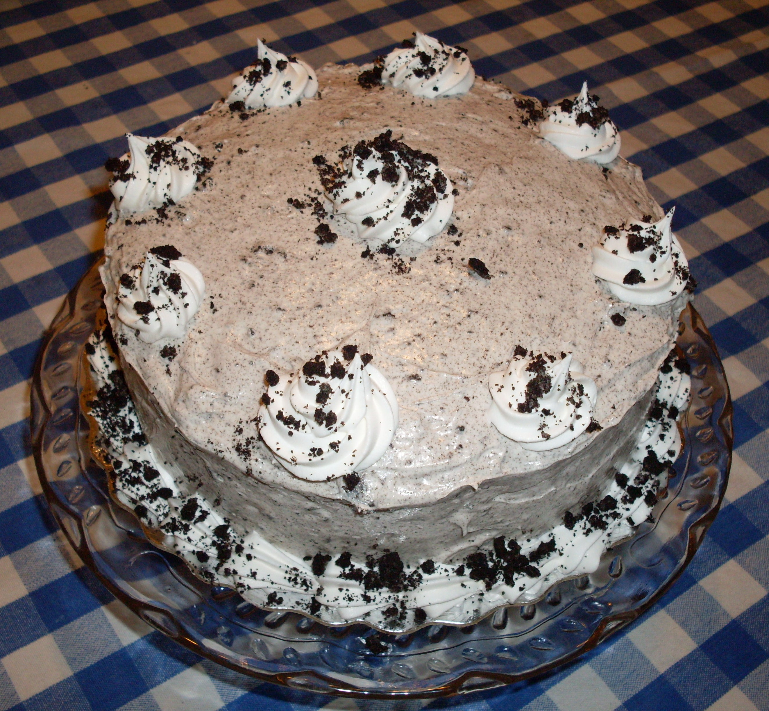 Oreo Cake Recipe
 Oreo Cookie or Cookies ‘n Cream Cake